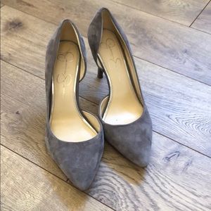 Suede upper, Jessica Simpson Heels